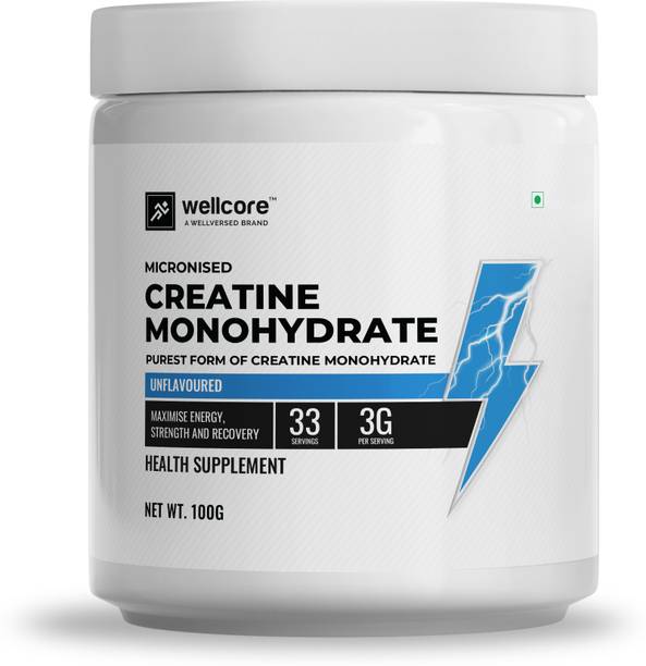 Wellcore Micronised Creatine Monohydrate | Lab Tested | Enhanced Absorption | 100% Pure Creatine