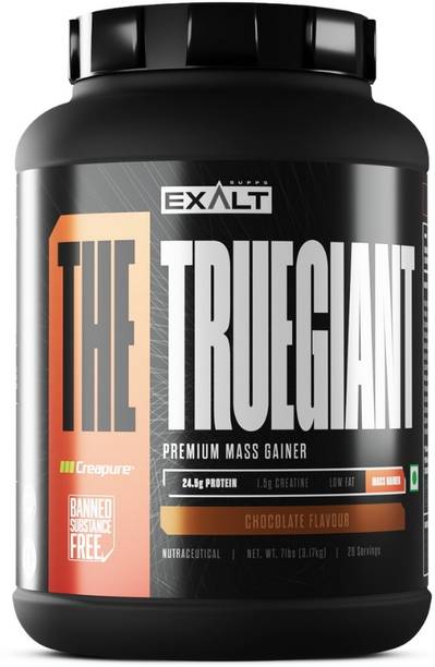 EXALT SUPPS The TrueGaint Premium Mass Gainer | 24.5g Protein Weight Gainers/Mass Gainers