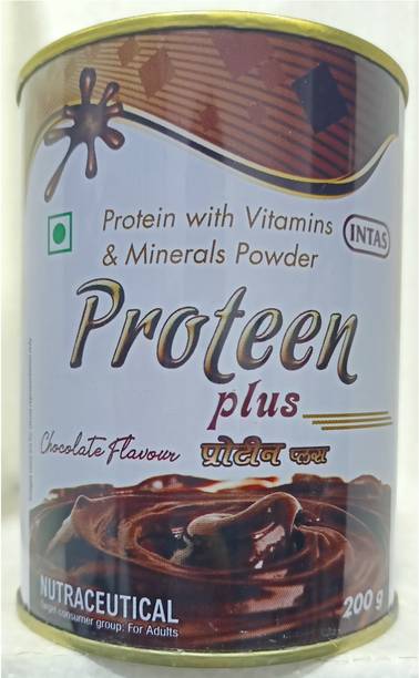 Proteen Plus Protein Powder Vitamin B12 Nutrition Energy Weight Muscle Growth Strength