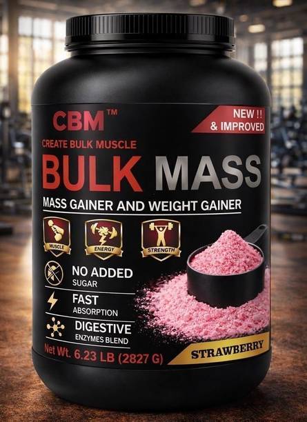 CBM BULK MASS GAINER FOR MUSCLE AND WEIGHT GAIN Weight Gainers/Mass Gainers