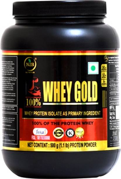 N2B Whey Gold Protein Supplement Powder Weight Gainers/Mass Gainers