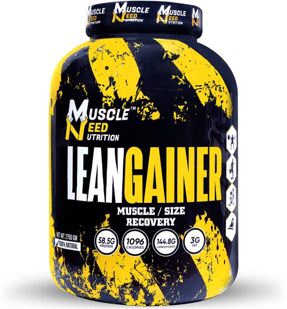 MUSCLE SIZE LEAN MASS GAINER HIGH PROTEIN MUSCLE MASS GAINER Weight Gainers/Mass Gainers
