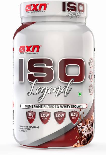 GREENEX NUTRITION ISO Legend Membrane FIltered Whey Isolate Protein Supplement | Low Carb Isolate Whey Protein