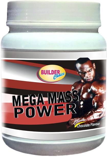 builder choice Mega Mass Power 500 GM Weight Gainers/Mass Gainers