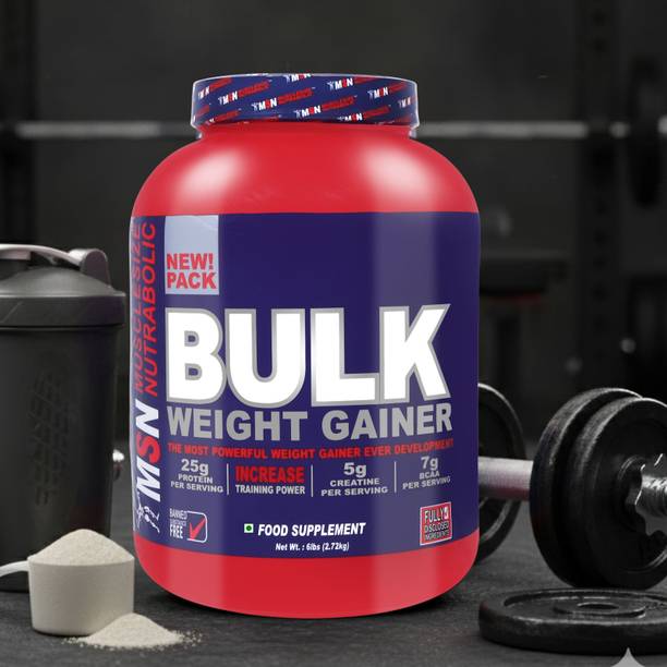 MUSCLE SIZE Bulk Weigthg Gainer Bulk Muscle Gian Formula With Creatine 2.5g Weight Gainers/Mass Gainers