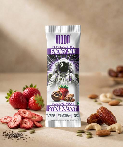 Moon Strawberry Energy Bars