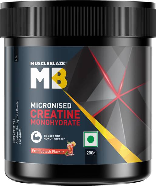 MUSCLEBLAZE Micronized Creatine Monohydrate Powder Creatine