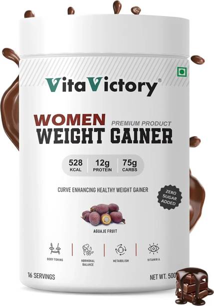 Vita Victory for Women Muscle Growth & Body Toning with AGUAJE FRUIT Weight Gainers/Mass Gainers