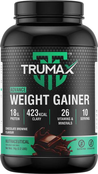 TRUMAX Advance Weight Gainer | 18g High Protein with 26 vitamin & minerals | Weight Gainers/Mass Gainers