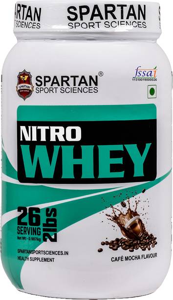 Spartan Sport Sciences Nitro Whey Protein Powder | Gym Protrein Powder for Men & Women | Whey Protein