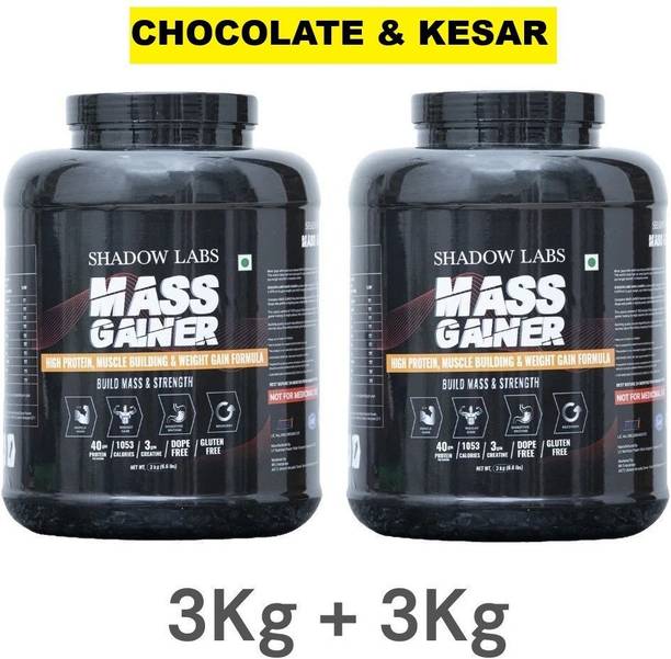 OREALFIT Shadow Labs Mass Gainer For Bulk Gaining Authentic Weight Gainers/Mass Gainers