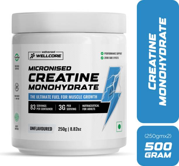 Wellcore Micronised Monohydrate | Lab Tested | Enhanced Absorption | 100% Pure Creatine