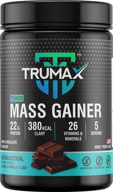 TRUMAX Power Mass Gainer | Concentrate Protein Vitamins & Minerals Weight Gainers/Mass Gainers