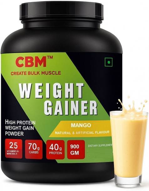 cbm create bulk muscle CBM Bulk Mass Weight Gainer 1 KG Weight Gainers/Mass Gainers