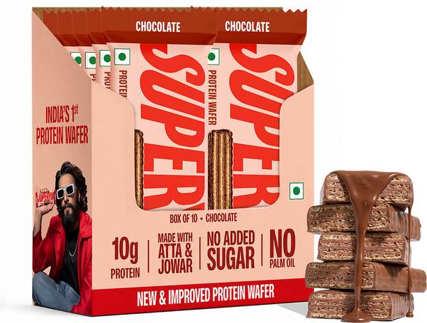 SUPERYOU Chocolate Wafer Protein Bars
