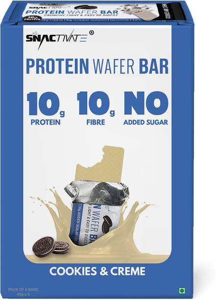 snactivate Protein Wafer Bar - Cookies & Cream Whey Protein
