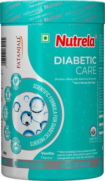 NUTRELA Diabetic Care Protein Powder Adult Nutritional Health Drink, 400g Whey Protein
