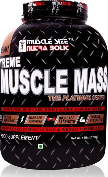 MSN Xtreme Muscle Mass Gainer High Protein Powder 6lbs Weight Gainers/Mass Gainers