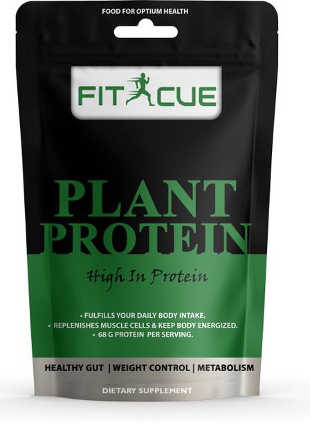 Fitcue 100% Natural Vegan Protein Powder Plant Based ProteinPremium (OL176) Plant-Based Protein