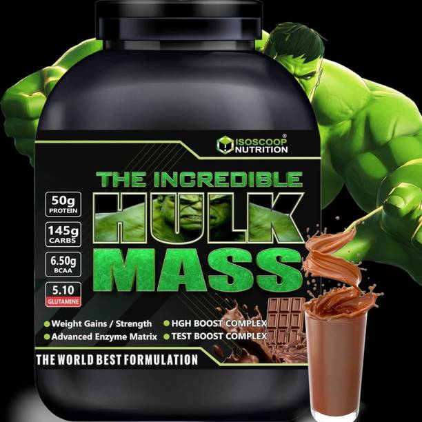 iso scoop nutrition HULK MASS Weight Gainers/Mass Gainers