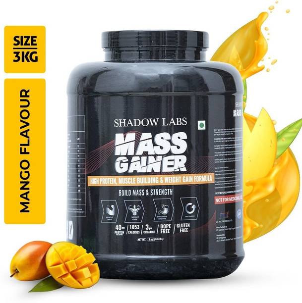 OREALFIT Shadow Labs Mass Gainer For Bulk Gaining Authentic Weight Gainers/Mass Gainers