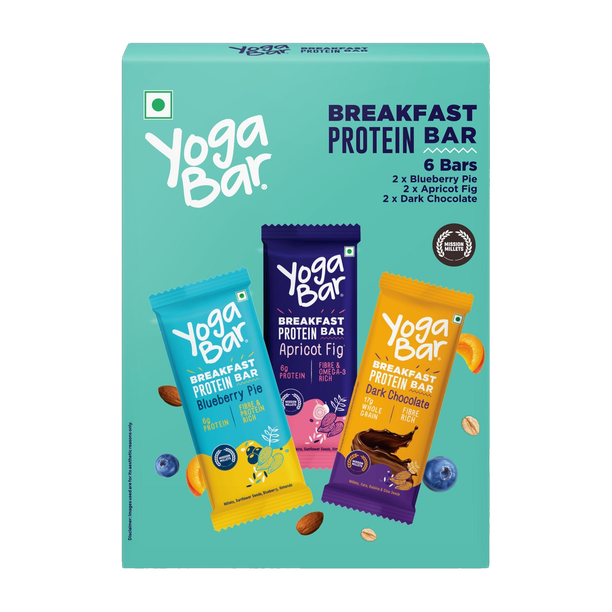 Yogabar Breakfast Protein Bars Variety Flavors Protein Bars