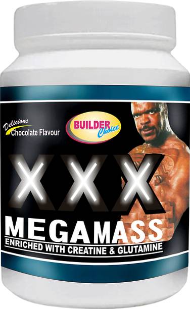 builder choice XXX MEGA MASS (250 GM) Weight Gainers/Mass Gainers