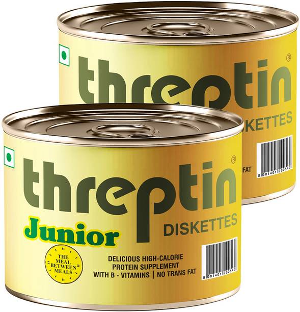 Threptin Junior Diskettes for Kids (Pack of 2) Protein Cookie