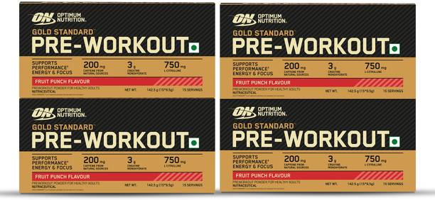 Optimum Nutrition Gold Standard Pre-Workout- 60 servings (pack of 4 X 15 Servings) Pre Workout