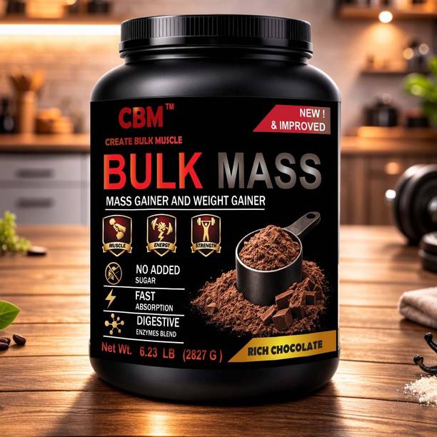 CBM BULK MASS GAINER FOR MUSCLE AND WEIGHT GAIN Weight Gainers/Mass Gainers