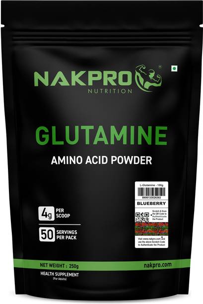 Nakpro L-Glutamine Powder ,Post Workout Muscle Recovery & Healthy Immune Supplement Glutamine