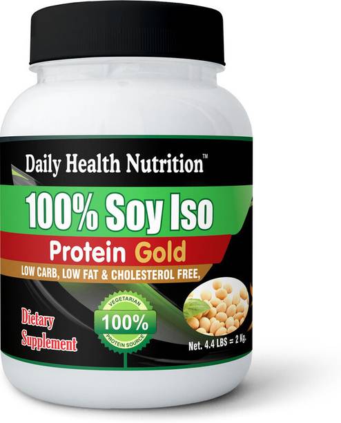 DHN Daily Health Nutrition 100% Soy Iso Protein Gold Plant-Based Protein