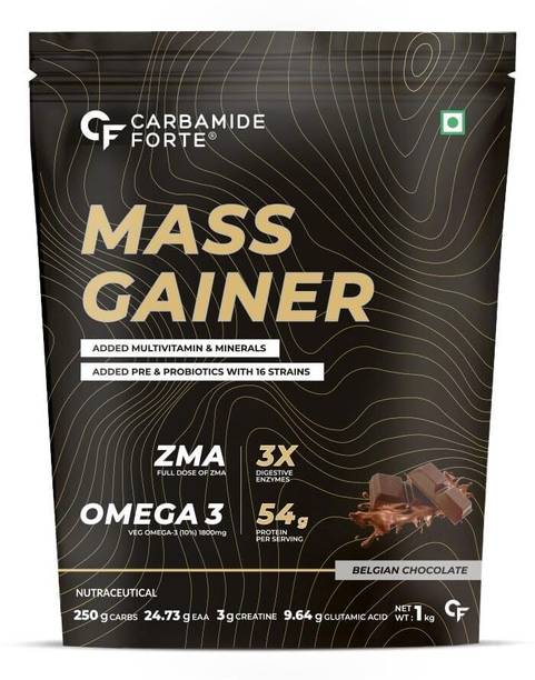 CARBAMIDE FORTE Mass Gainer/Weight Gainer Protein with Vitamins, ZMA & Creatine Weight Gainers/Mass Gainers