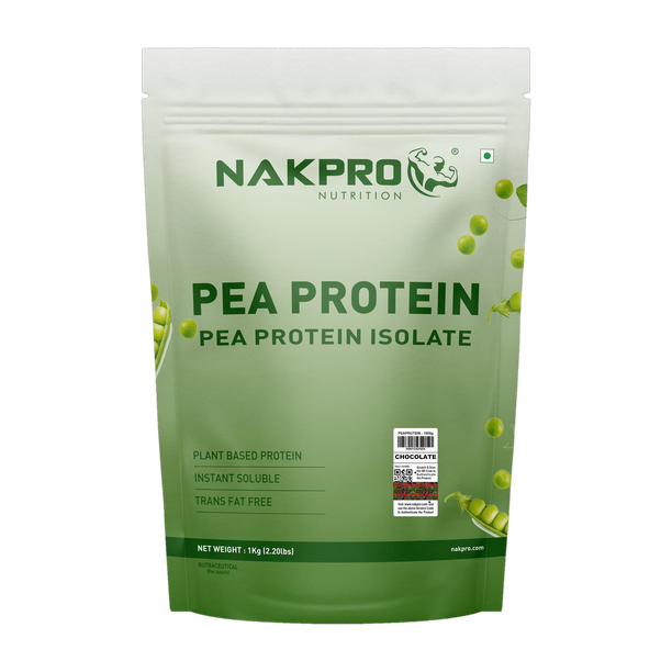 Nakpro Pea Isolate Powder | 26g | Naturally Occurring Amino Acids | Plant-Based Protein