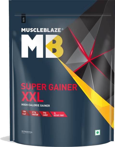 MUSCLEBLAZE Super XXL, For Muscle Weight Gainers/Mass Gainers