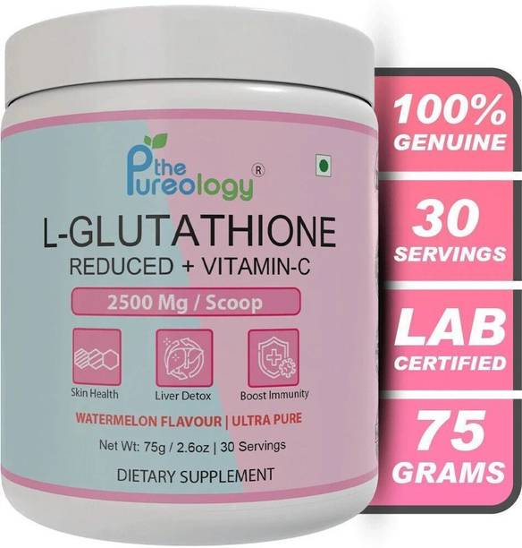 thepureology L-Glutathione 1500 mg + Vitamin C 1000 mg Glutamine
