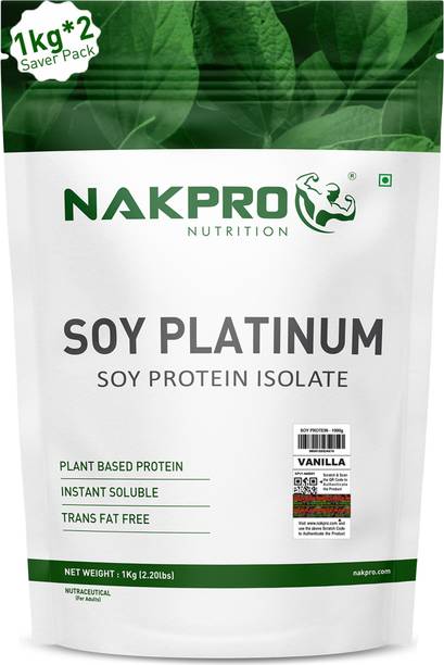 Nakpro Soy Platinum | Soy Protein Isolate | 27g Pro | Plant-Based Protein