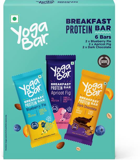 Yogabar Breakfast Protein Bars Variety Flavors Protein Bars