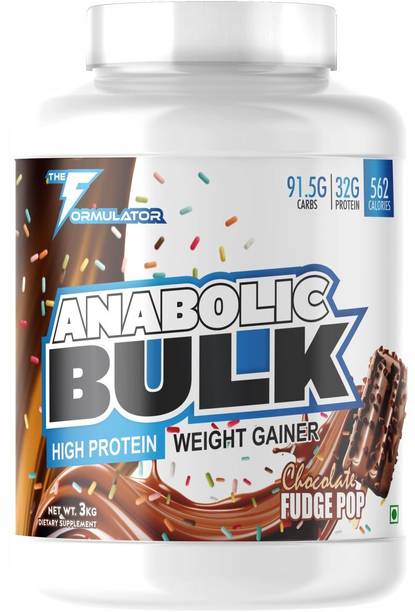 THE FORMULATOR Anabolic Bulk Weight Gainer | High Protein | Creatine | Ashwagandha Weight Gainers/Mass Gainers