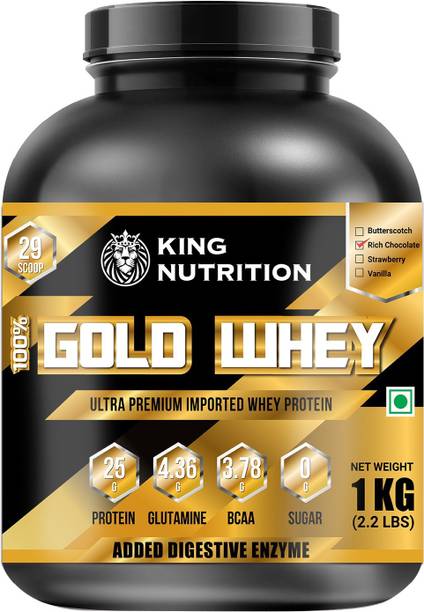 AXIR LIFE SCIENCE KING NUTRITION GOLD PREMIUM WHEY BLEND 25G PROTEIN EUROPE MUSCLE GAIN Whey Protein
