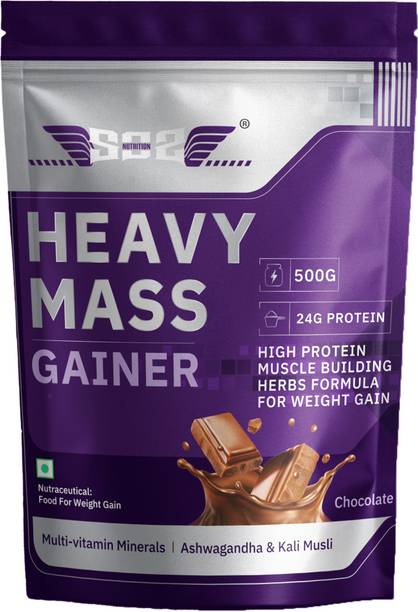 SOS Nutrition Whey Protein Powder 24g Per Serve, High Calories 5.5g BCAA, Herbs & Vitamins Weight Gainers/Mass Gainers