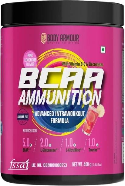 Bodyarmour BCAA Ammunition With Vitamin B-6&Electrolytes|| Advanced Intraworkout Formula| BCAA