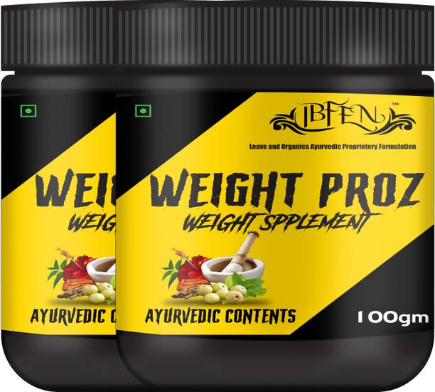 IBFEN Weight Proz Weight Gain Powder, Builds Stronger Muscle, Weight Gainer- Men Women Weight Gainers/Mass Gainers