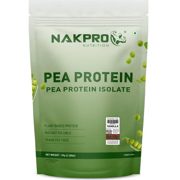 Nakpro Pea Isolate Powder | 26g | Naturally Occurring Amino Acids | Plant-Based Protein