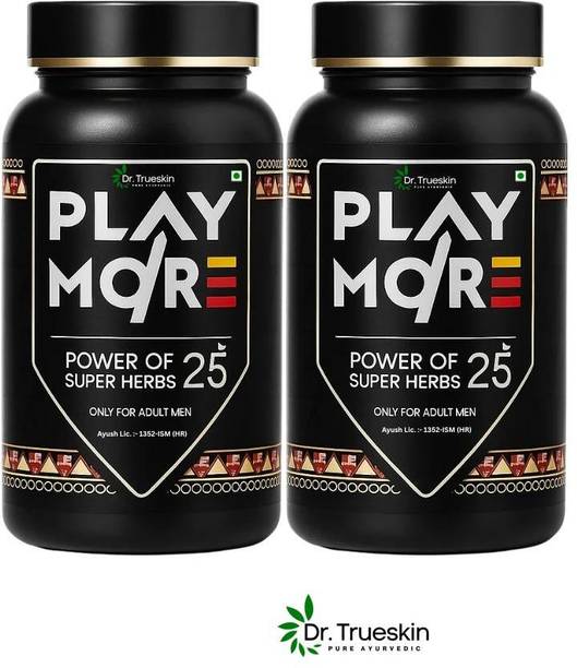 Dr.trueskin Play more powder for Men African Herbal Formula Plant-Based Protein
