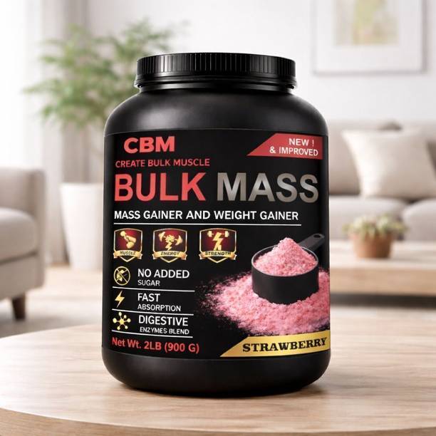 CBM BULK MASS GAINER FOR MUSCLE AND WEIGHT GAIN Weight Gainers/Mass Gainers