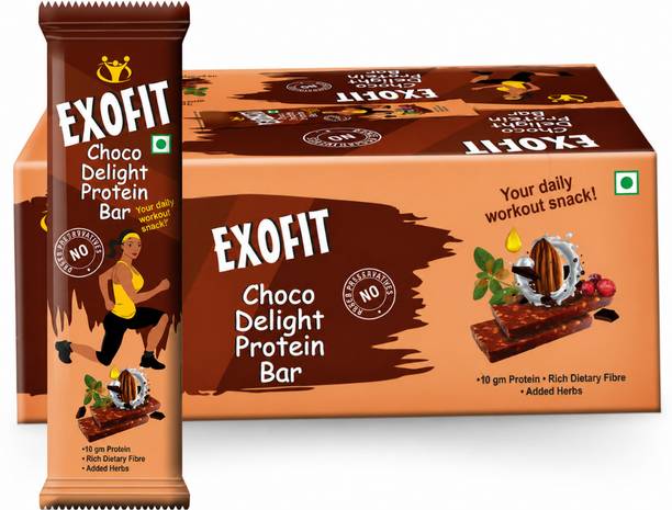 EXOFIT Choco Delight Protein Bars