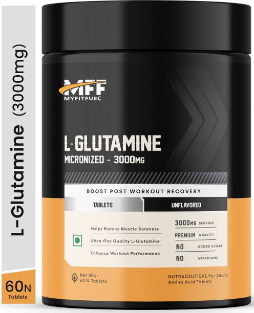 MyFitFuel L-Glutamine (1000 mg) 60 Capsules Glutamine
