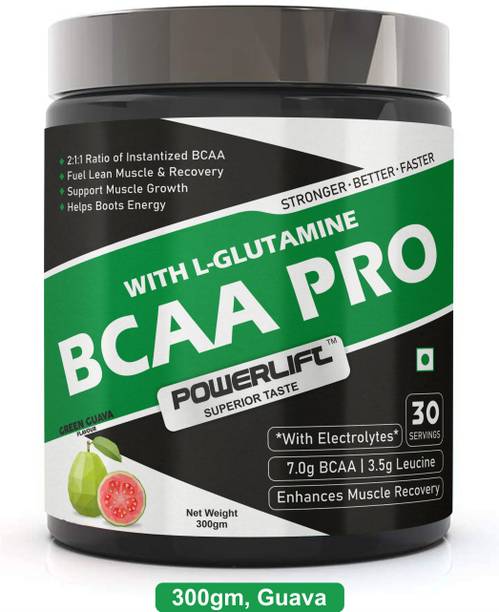 POWERLIFT BCAA Pro With Electrolyte, Reducing Muscle Breakdown & Muscle Recovery BCAA