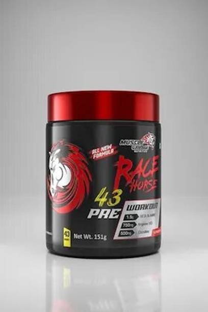Muscle Garage RACE HORSE PRE-WORKOUT 43SERVING. Energy Bars
